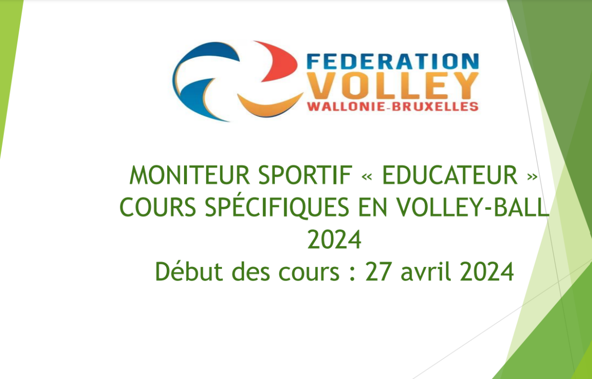 Formation Moniteur Sportif Educateur 2024 
