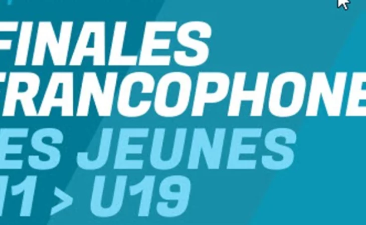 Finales francophones FVWB les 18 et 19 mai 2024.